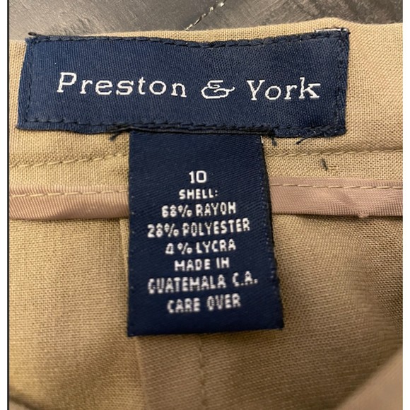 Preston & York Wide Leg Palazzo Pants - Sz 10 - Picture 12 of 12